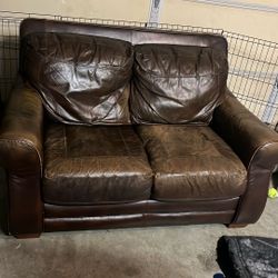 Free Couch! Genuine Leather 