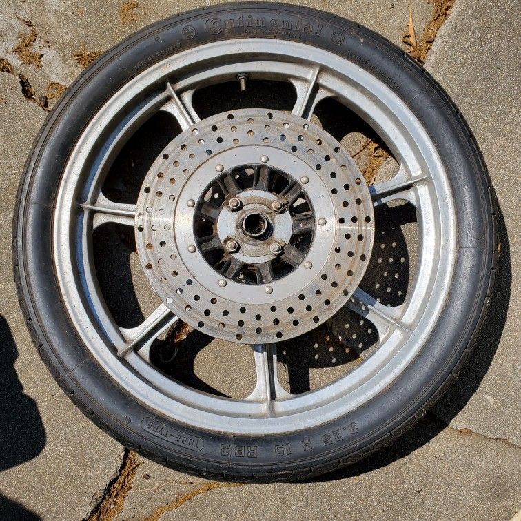 Used Motorcycle Rims MOTORCYCLE RIM AND TIRE for Sale in Los Angeles, CA - OfferUp