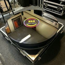 360 Photobooth With LED DJ Wedding Party Event