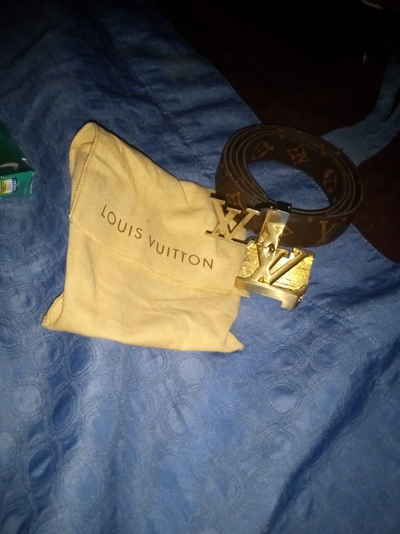Louis Vuitton Belt 2 Buckles 