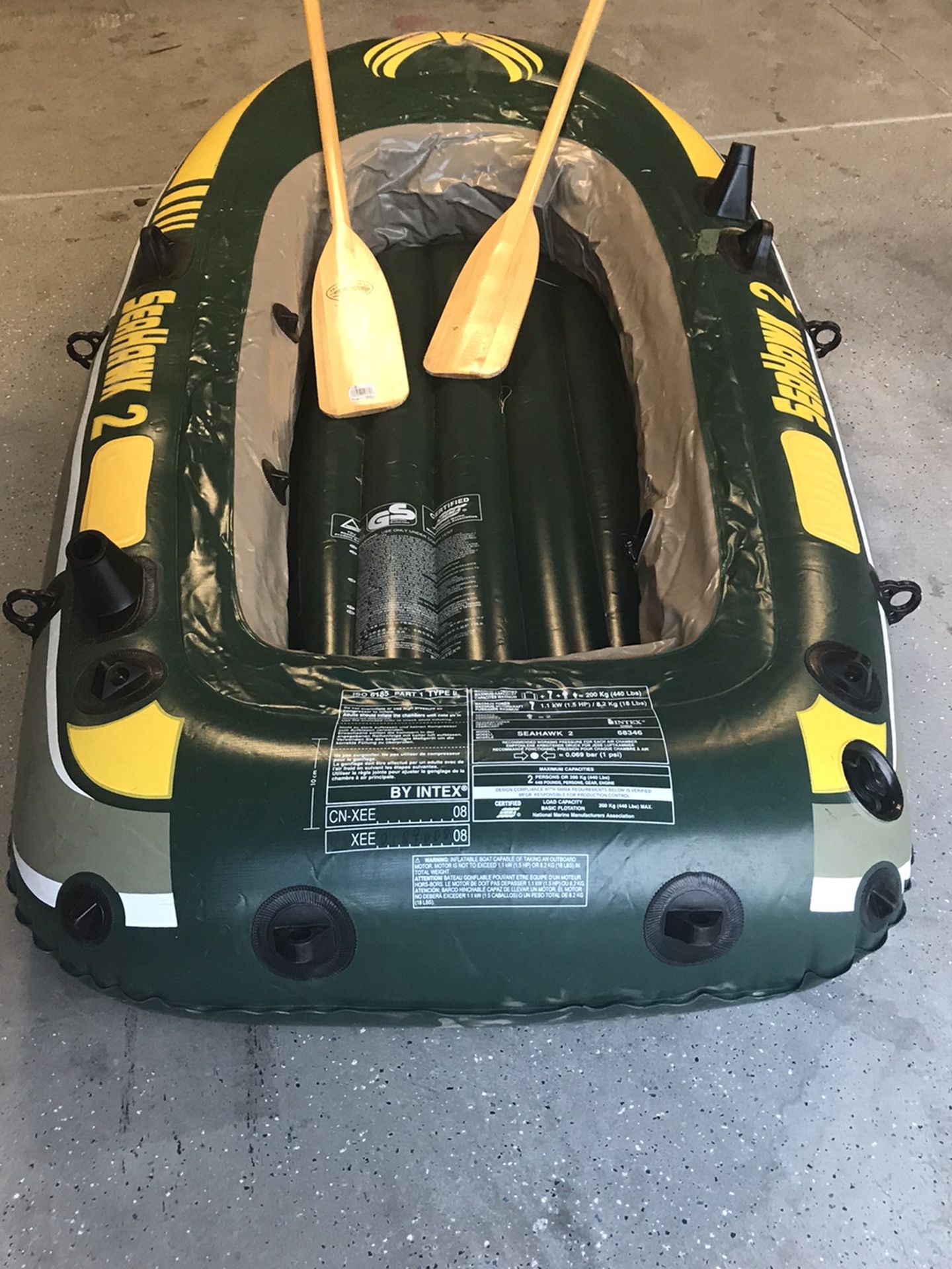 Inter Seahawk 11’7” inflatable boat set