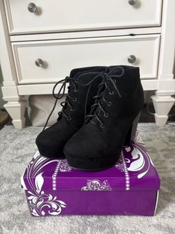 Lace Up Ankle Booties