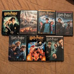 7 Harry Potter Dvds