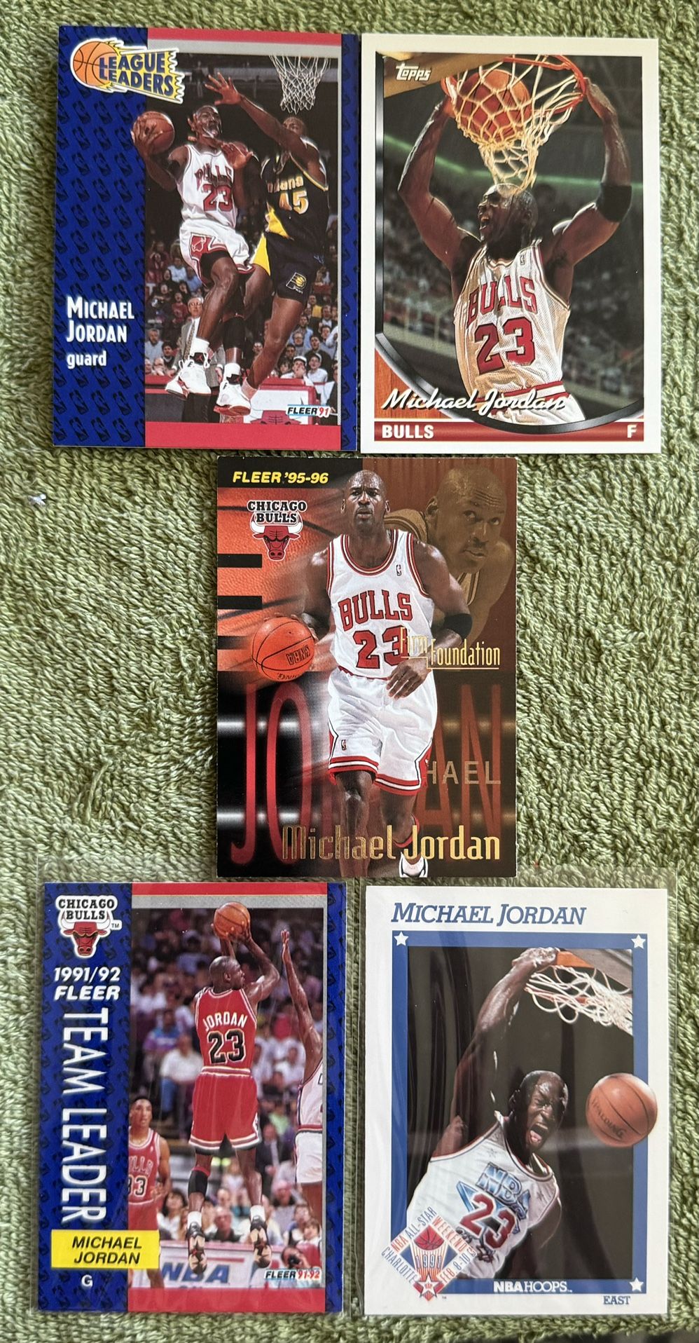 Michael Jordan Card Lot (5)
