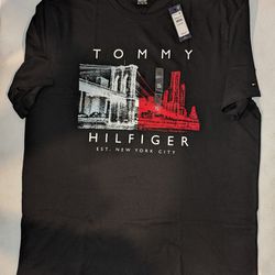 New Xl Tommy Hilfiger Short Sleeve Shirt 