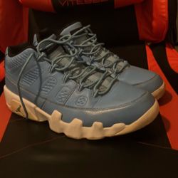 Blue Jordan 9s
