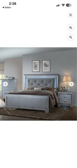 Silver Bedset