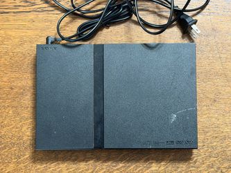 Sony PlayStation 2 Slim Console with Power Cable