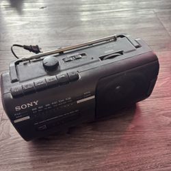 Sony cassette boombox