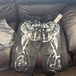 Baggy fashion jeans give offers