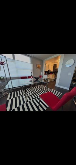 Glass table 8x4 ( just table )