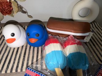 Squishy (Rocket Pop, Duck, Ice Cream Sandwich)