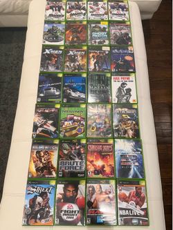 Original Xbox Game Lot of 28 | Action,Adventure,Shooting,Sports(POST NINTENDO ERA)