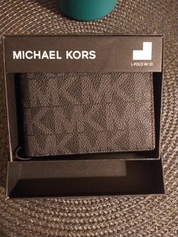 MK Black Men's Wallet 