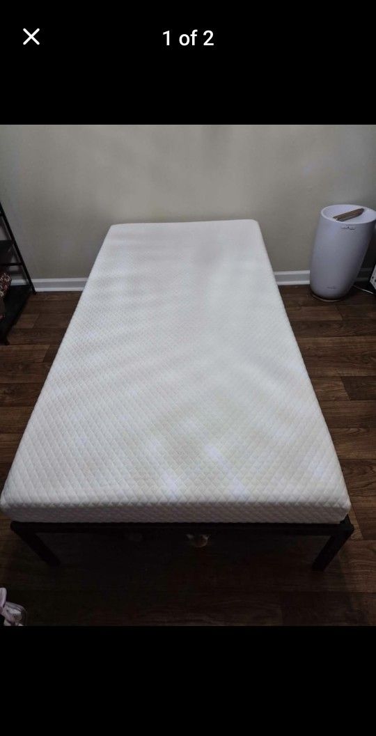 Twin Bed With Mattress And Frame