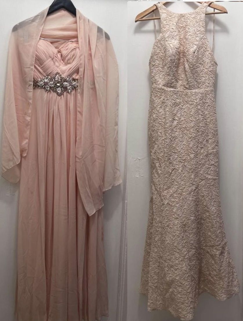 Bridesmaids Dresses Lot Of 2 Size 4 Small