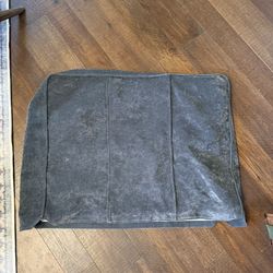 Charcoal Grey Corded Velvet Side Covers. 