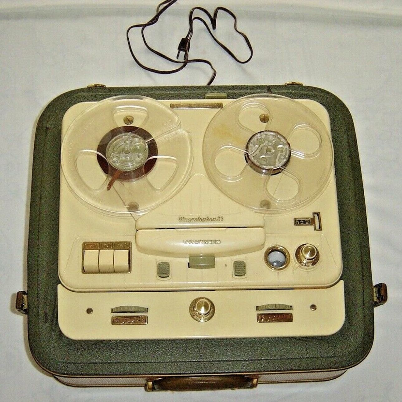 Telefunken Magnetophone Antique DJ Collectible - Old Record Player