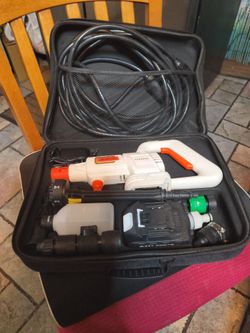Cordless pressure washer