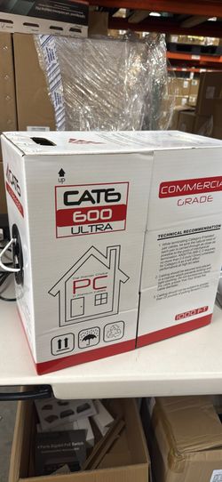 Cat 6 1000ft 3 colors available