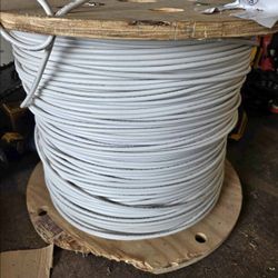 Southwire 2,500 ft. 4 White Stranded CU SIMpull THHN Wire