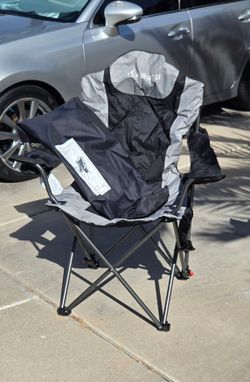 2 New Adjustable Back Deluxe Folding Chairs Heavy weighted up to 350 lbs