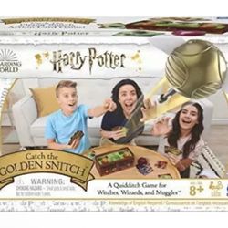 Harry Potter Catch The Golden Snitch, A Quidditch Board Game Brand New 