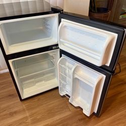 GE Stainless Steel Mini Fridge