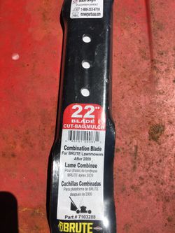 22" Lawn Mower Blade NEW