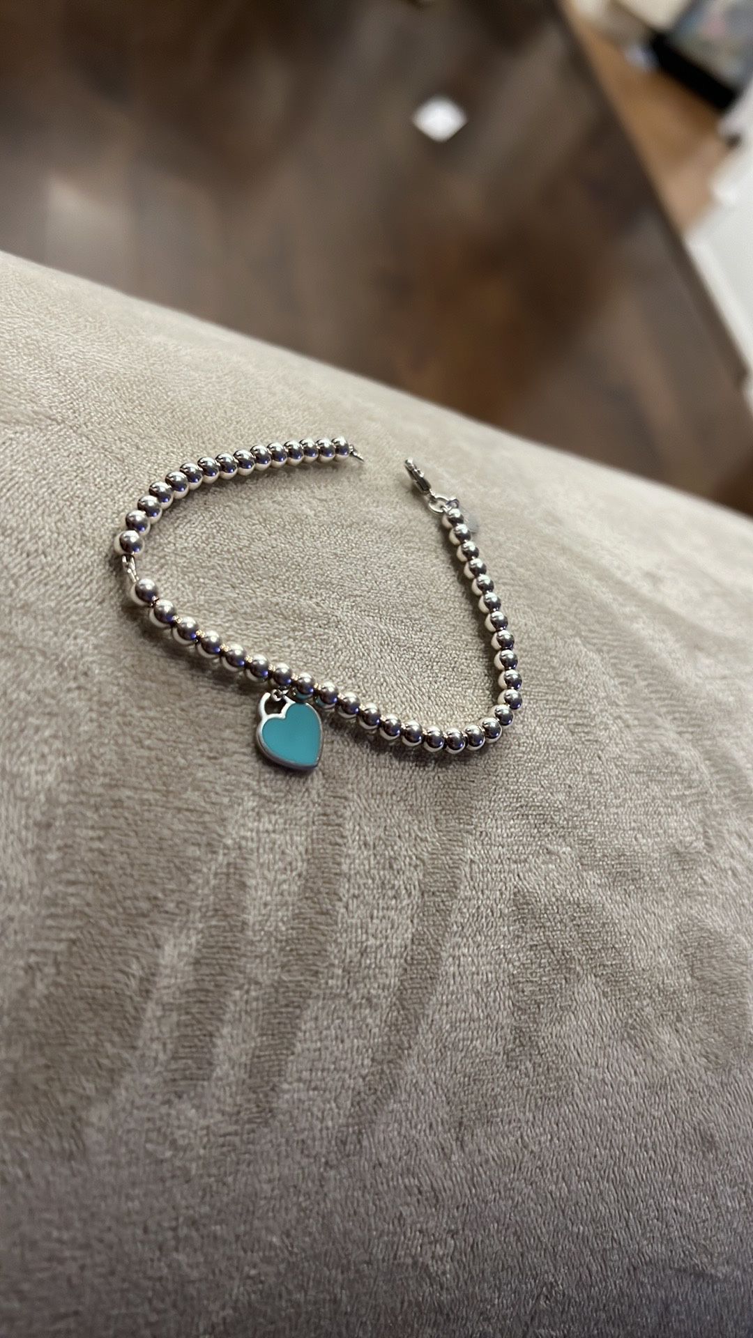 Tiffany And Co Beads Bracelet 7.5”
