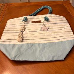 Laura Ashley beach tote
