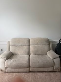 Old cannery powered loveseat