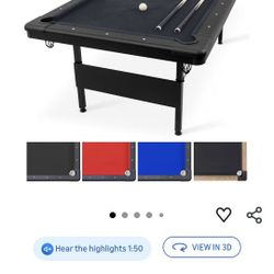 GoSports 7 ft Billiards Table