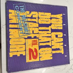 Frank Zappa You Can’t Do That On Stage Anymore LP Box Set