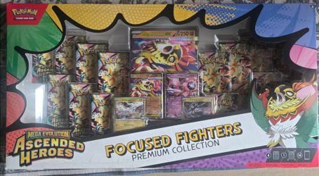 Pokemon Ascended Heroes Focused Fighters Boxes