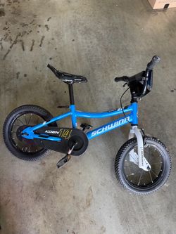 Kids Koen two wheel blue Schwinn bike