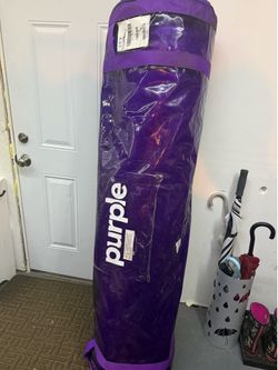 Brand New Purple Mattress (Queen) - Factory Sealed, Never Opened
