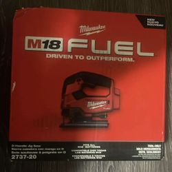 M18 FUEL 18V Lithium-Ion Brushless Cordless Jig Saw (Tool-Only) 