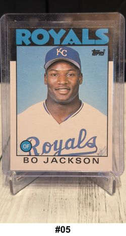 1986 Topps Traded Bo Jackson Rookie #50T — Copy #05