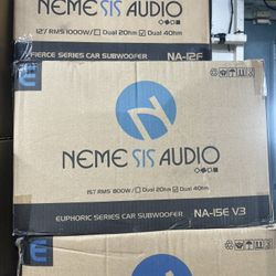 Subwoofer 12 Nemesis Audio 600 Rms