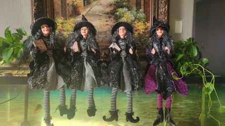 4 New Beautiful Witches For Hallloween.