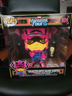 Funko Pop! Marvel Fantastic Four Jumbo Galactus with Silver Surfer vinyl figure bobble-head