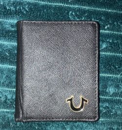 True Religion /Card wallet w infrared security