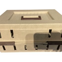 Vintage Cabin Kennel by Doskocil Cat Carrier Dog Crate 