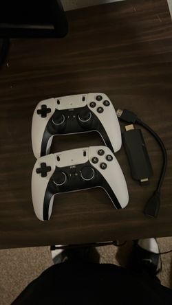 Game stick.