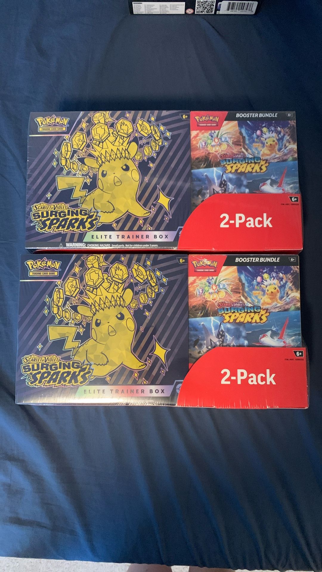 Pokémon Surging Sparks 2-Pack Bundle