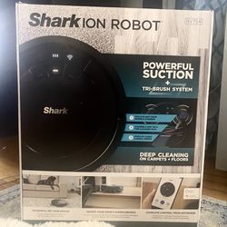 Vacuum Sharkion Robot Tribrush Cleaning System 