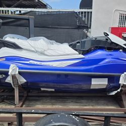 2025 Yamaha GP1800 SVHO Hull Only - White/Racing Blue - Brand New, Never in Water - No Engine
