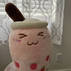 Strawberry Boba plushie