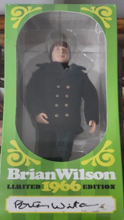 Autographed  Brian Wilson Actio. Figure